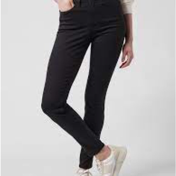 NWT Athleta Flex Ultra Skinny Black Denim Jean 6 - Picture 2 of 8